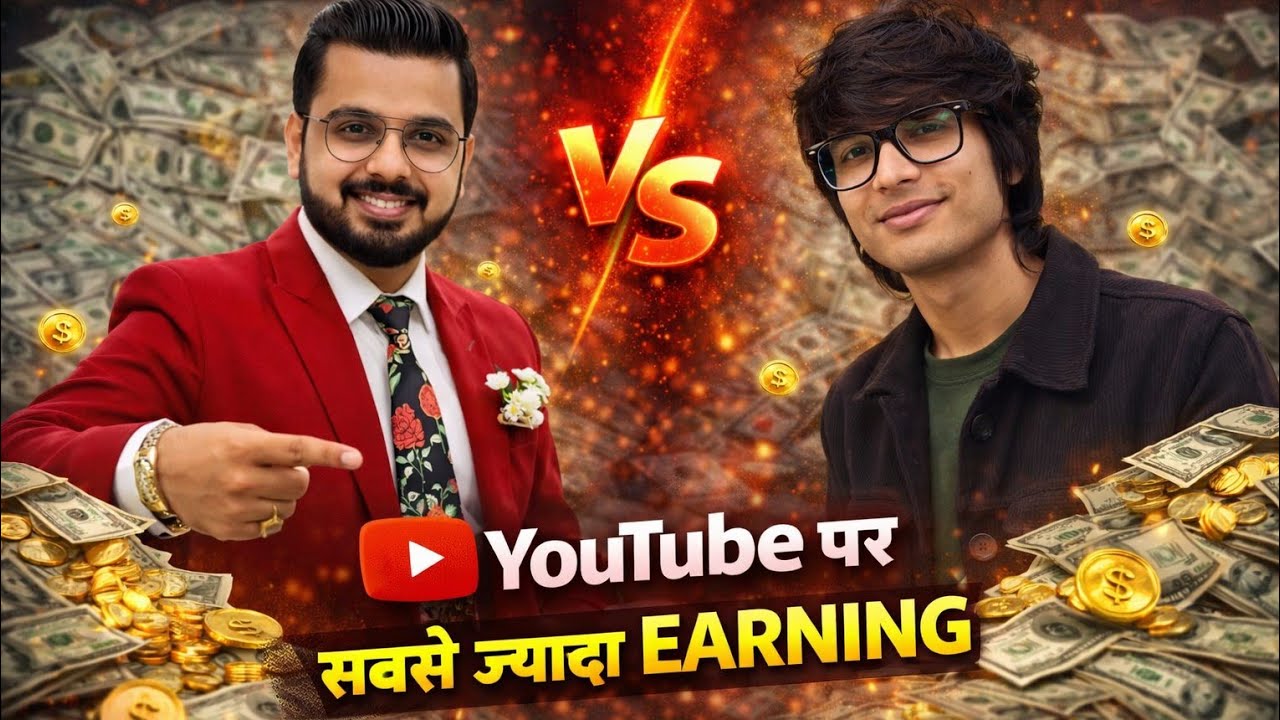 Shocking Income! 😱 Sourav Joshi vs Pushkar Raj Thakur | Kaun hai sabse Ameer?