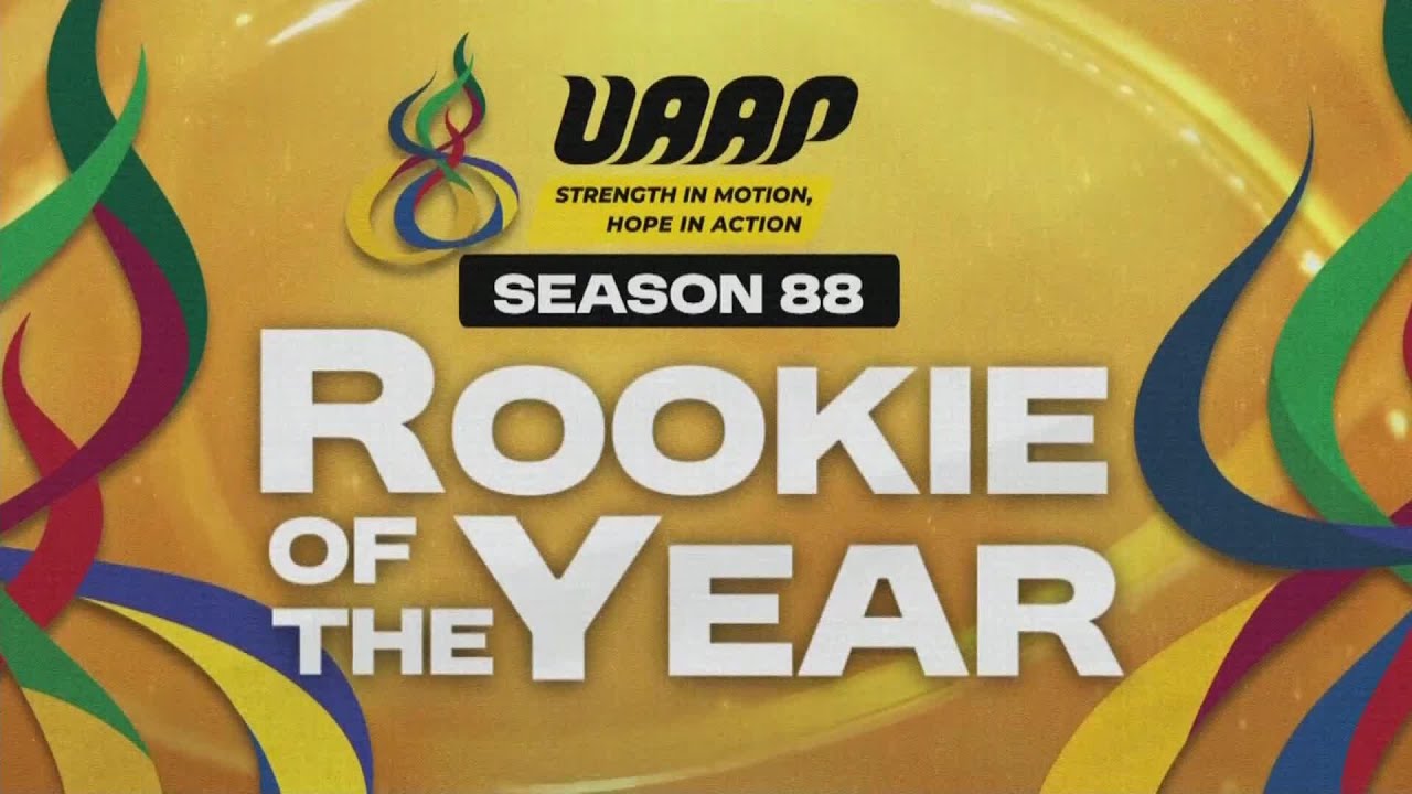 UST's Collins Akowe BAGS ROOKIE OF THE YEAR award | UAAP SEASON 88 MEN&rsquo;S BASKETBALL