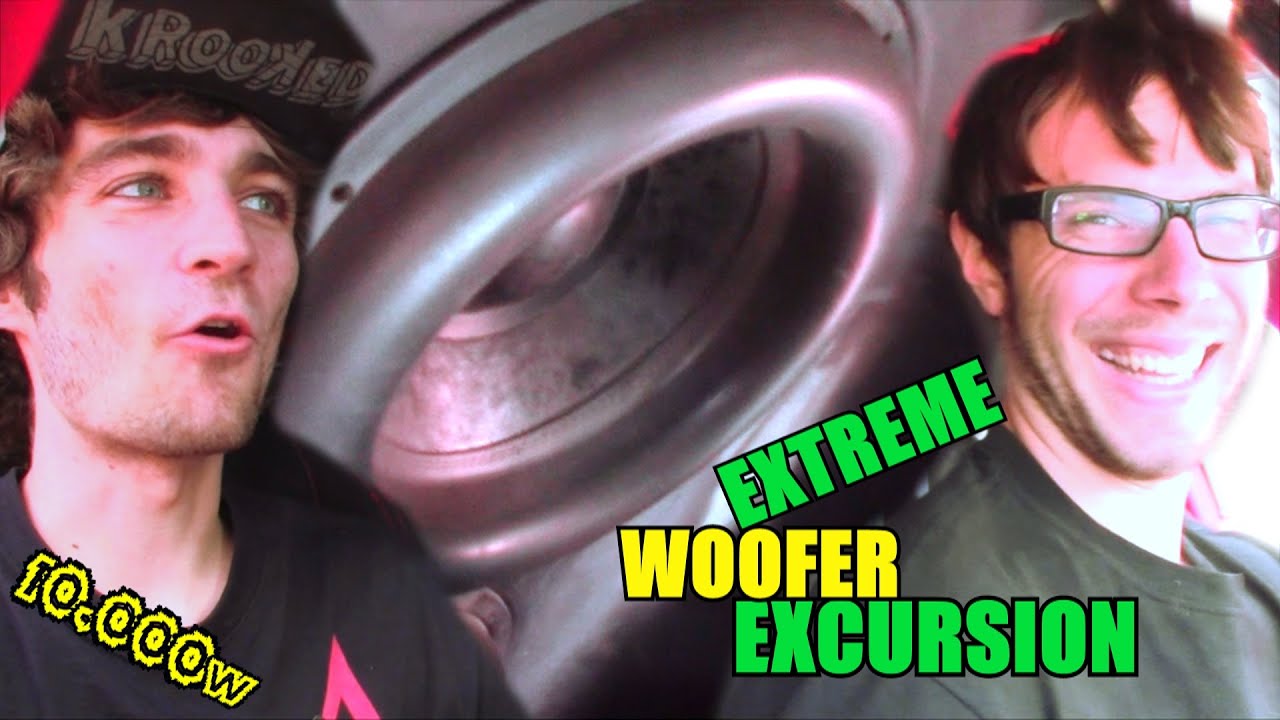 EPIC Bass Song & Zv4 WOOFER Excursion w/ Andy's Four 15