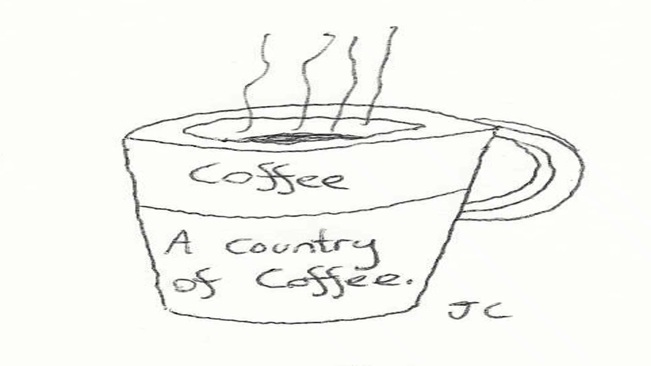 'Coffeelia - Wakeed'  Fantasy History Book Coffee Cup Illustration 2026 By James Cottam