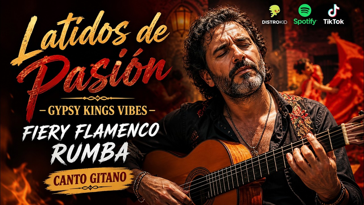 Latidos de Pasión – Gypsy Kings Vibes _ Fiery Flamenco Rumba - canto gitano