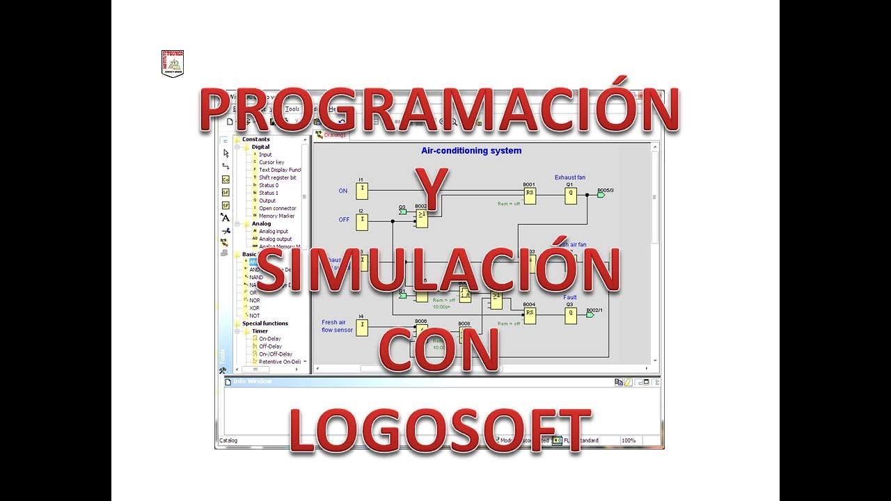 Programación Logo! Siemens - Generador de impulsos asíncrono - Logosoft Comfort