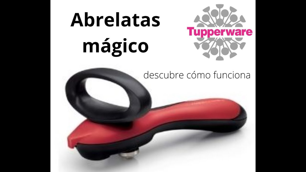 C&oacute;mo usar el abrelatas m&aacute;gico de Tupperware