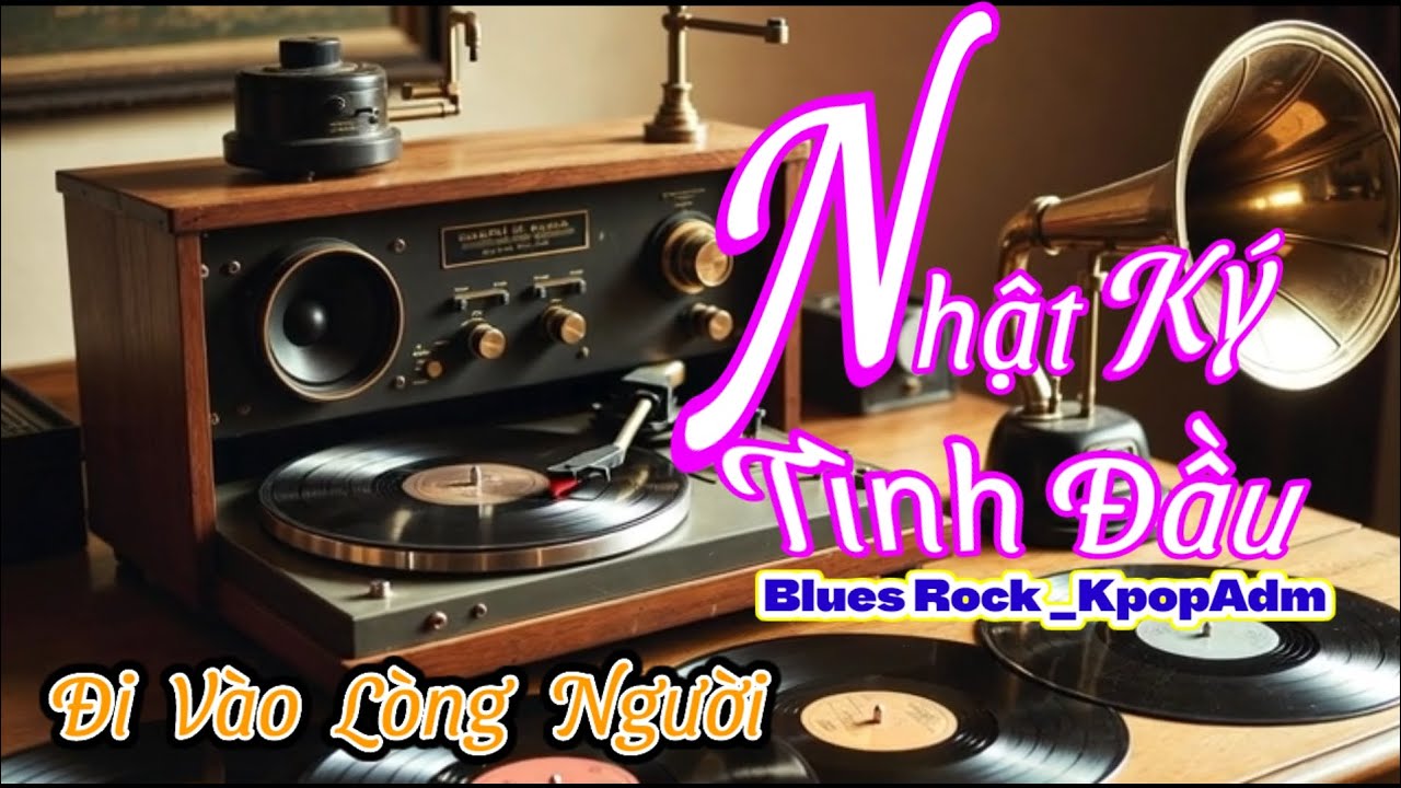 NHẬT KÝ TÌNH ĐẦU ( AI MUSIC) - Bài Hát Mới Giai Điệu | Blues Rock | Kpop Adm 