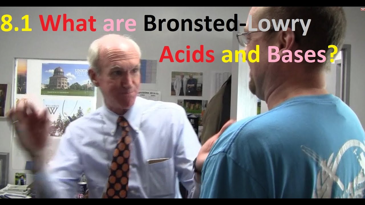 R3.1.1 What are Brønsted-Lowry Acids and Bases ? [SL IB Chemistry]