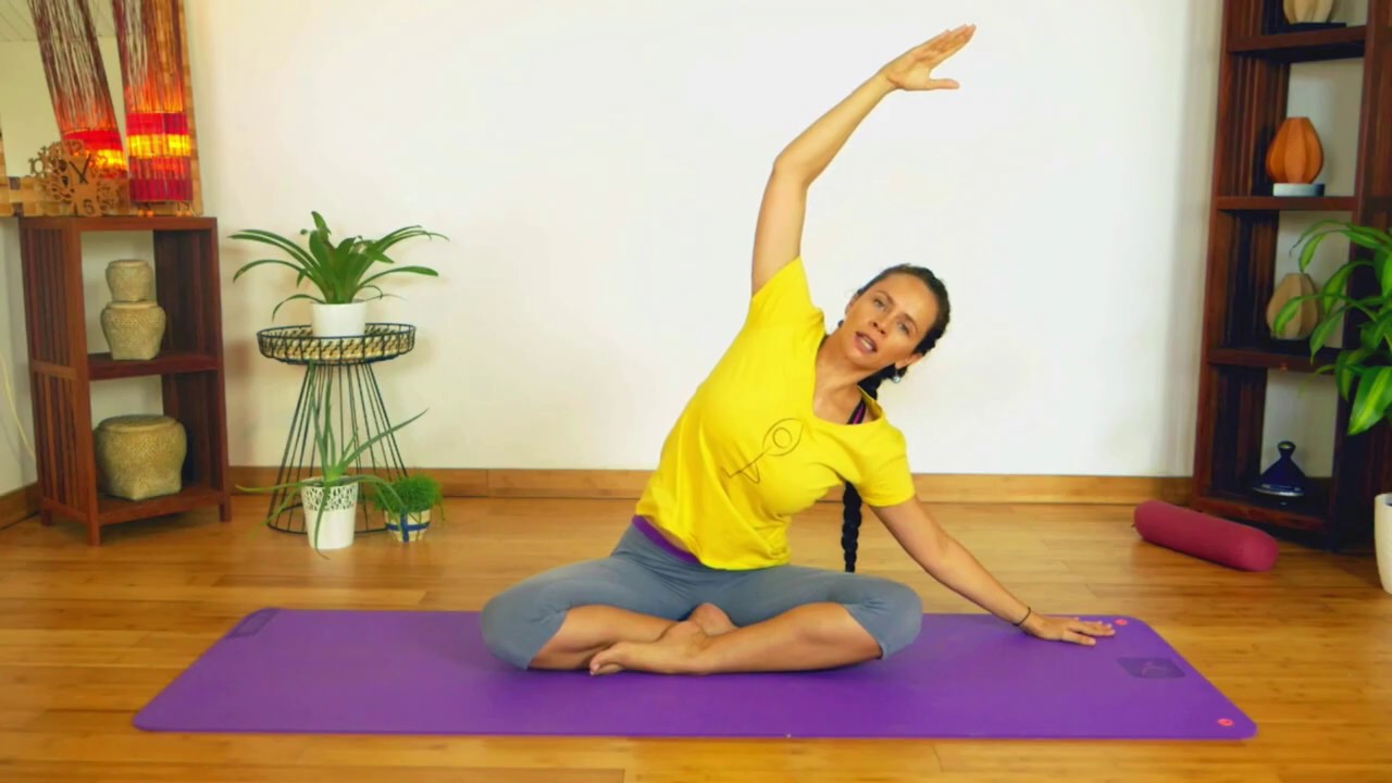 Cours complet de Hatha yoga dynamique - Etirement - Renforcement musculaire -Méditation
