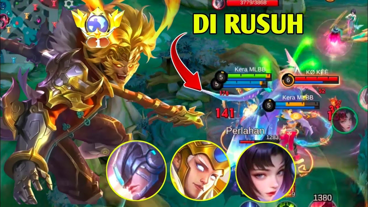 CARA FARMING DENGAN CEPAT APABILA JUNGLE DI RUSUH MUSUH (MOBILE LEGENDS)