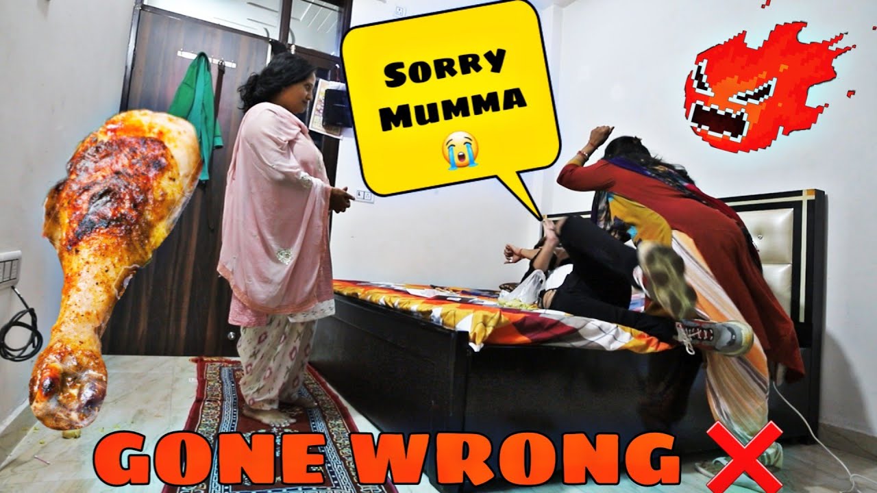 Chicken🍗 Prank On Indian Mom 😰 || Gone Wrong ❌ || Skater Himanshu
