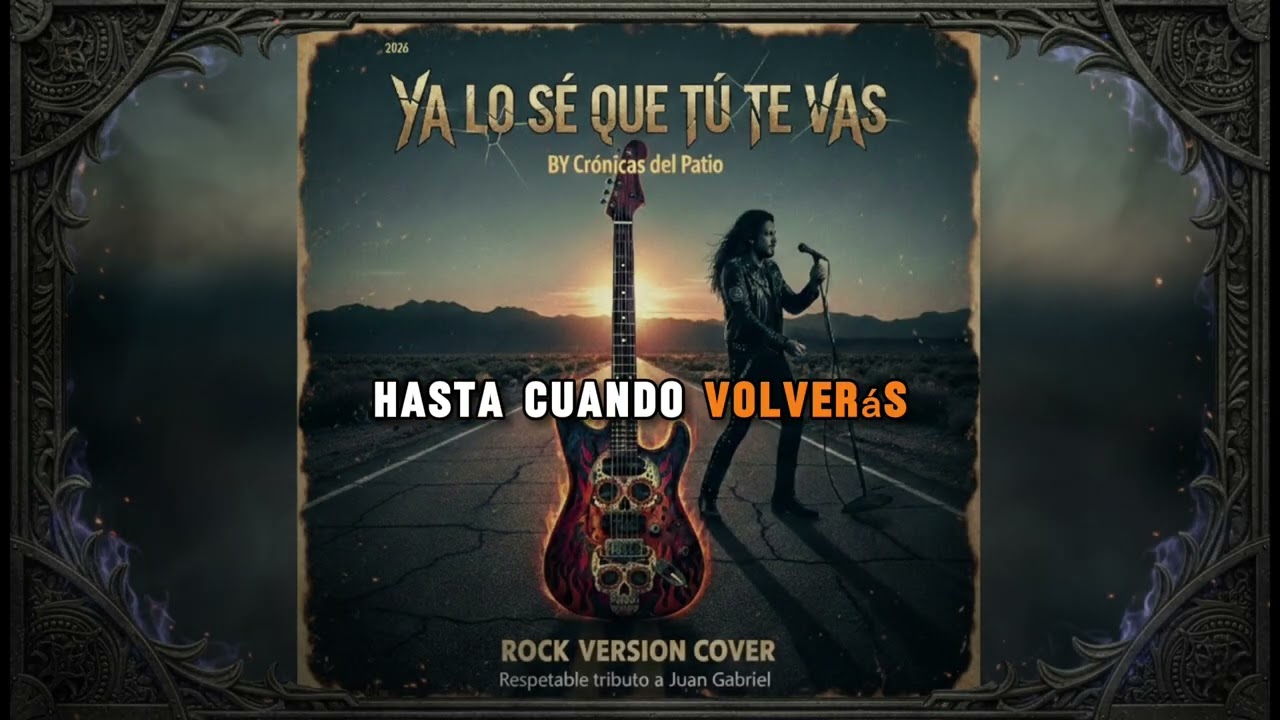 YA LO SÉ QUE TÚ TE VAS (Rock Version) - Cover por Crónicas del Patio