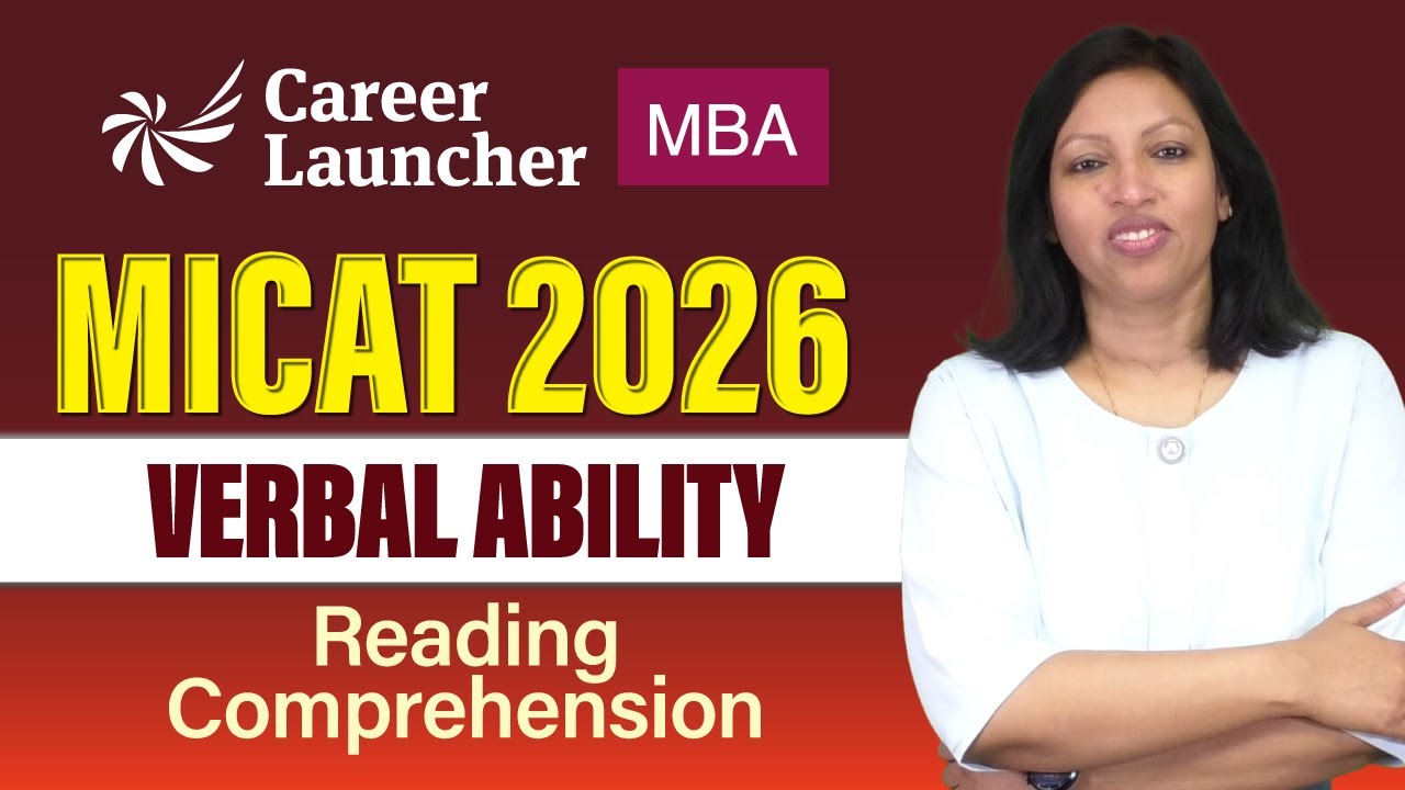 MICAT 2026 Verbal Ability & Reading Comprehension | Revision, Strategy & Important Questions |CL MBA