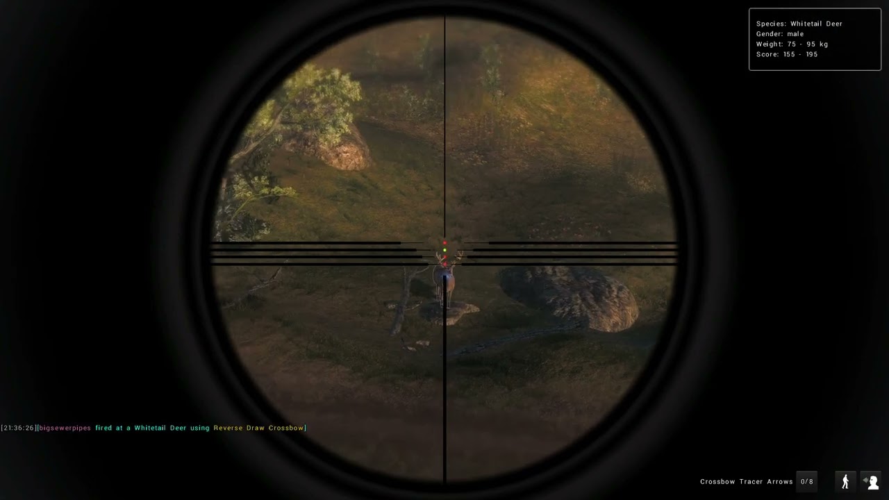 Thehunter classic 168 highrack whitetail deer on loggers point