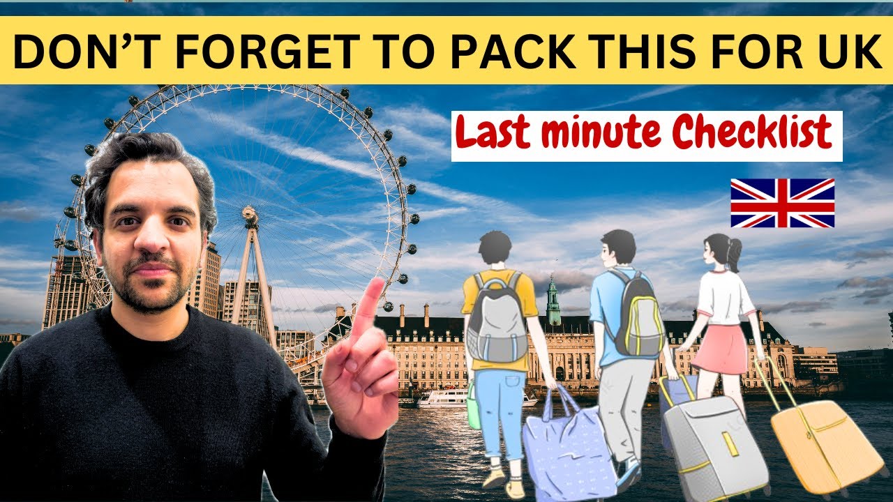 Things to Pack when Moving to the UK | Packing List for UK Students | Desi Couple in London
