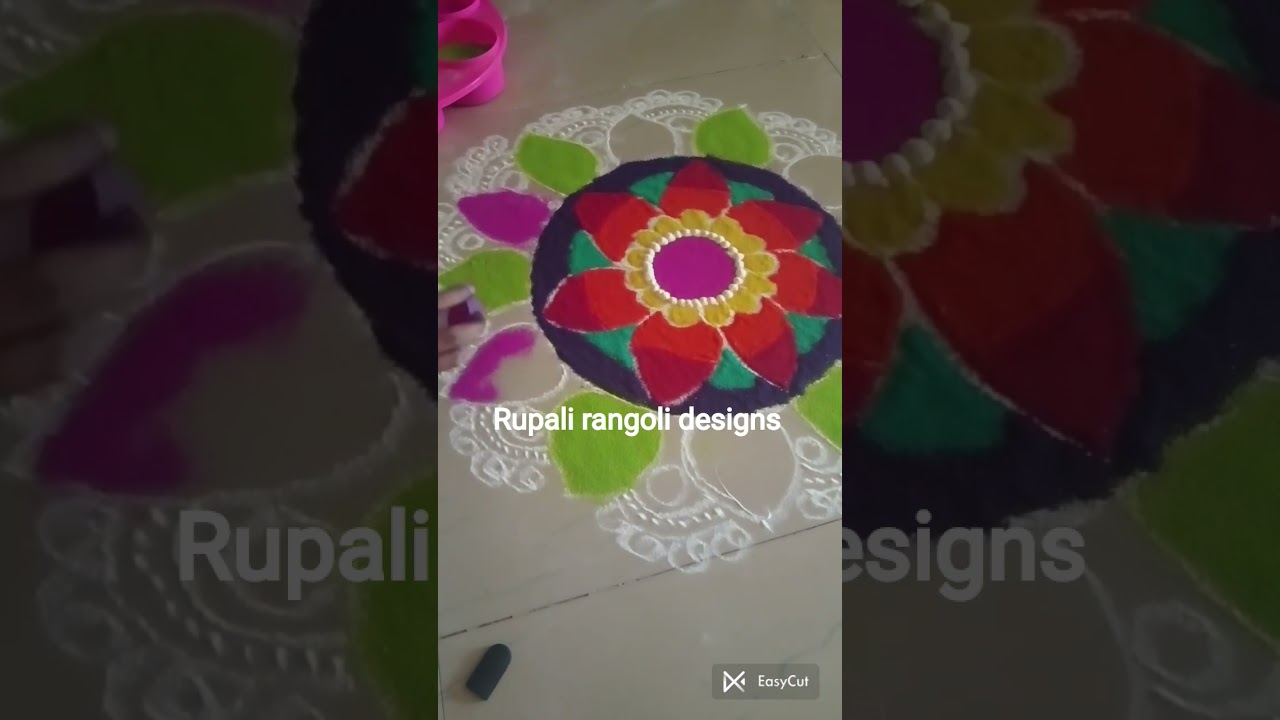 How@to create youtube channel on mobile 📱 Rupali rangoli designs short like subscrib ☺️😊