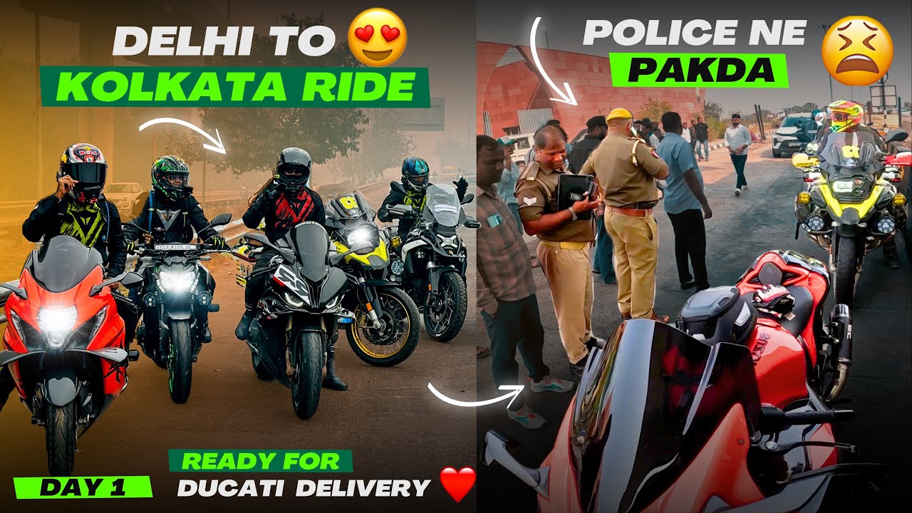 Sari Superbikes lekar Kolkata Ride par nikle 😍 or Police ne pakad liya sabko 😭 Ep. 01