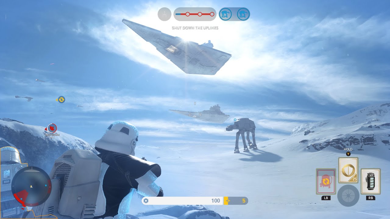 Star Wars Battlefront:  Walker Assault Gameplay (No Commentary)