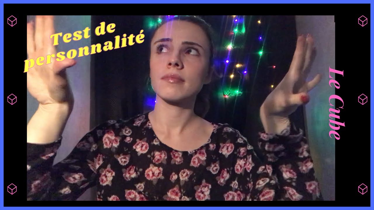 ASMR | Test de personnalité ~ Le cube | 100% relaxation 😴💫