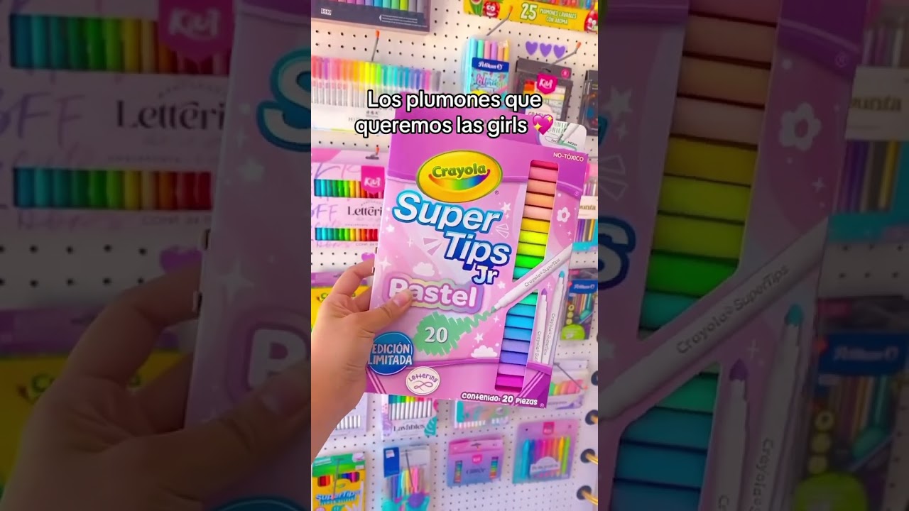 #supertips #pastel #crayola #lettering