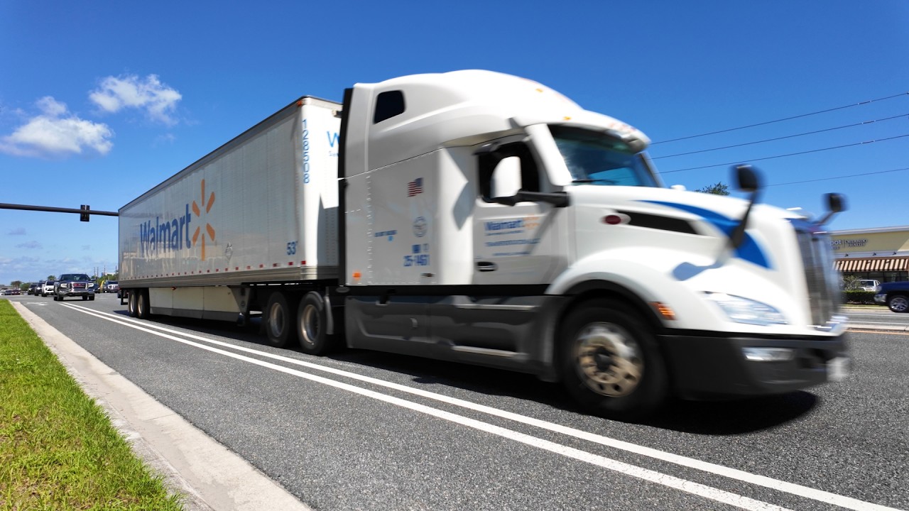1 Hour of Trucks and Cars Driving by on the Road | Traffic Sounds 4K