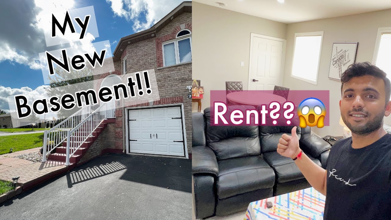 How much rent is this?? 😱😱 | My New Walkout Basement Tour | The Patel vlogs | Canada