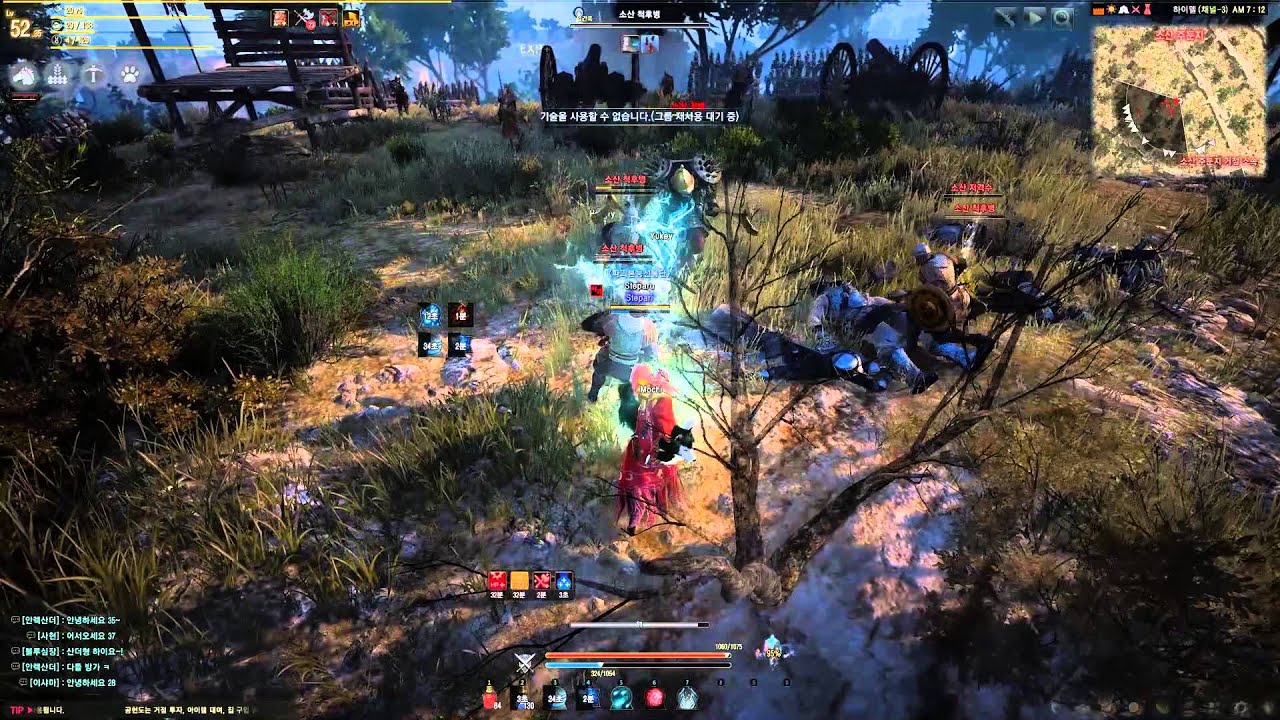 Black Desert Online High Level Witch Gameplay