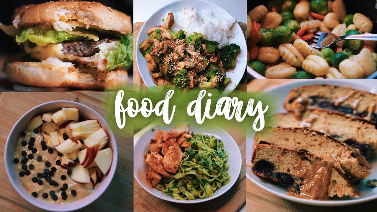 FOOD DIARY - neue Rezepte - Studentenküche // JustSayEleanor (high protein, gesund, ausgewogen)