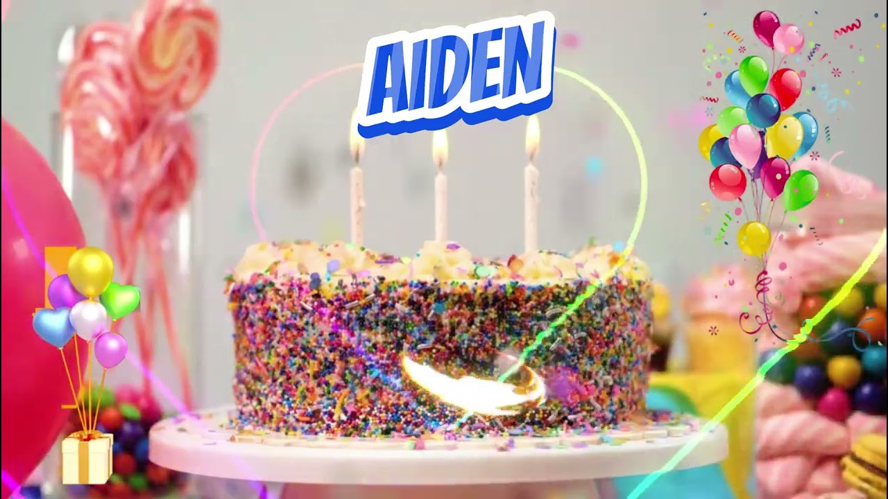 AIDEN Happy birthday song || Happy Birthday to You Aiden