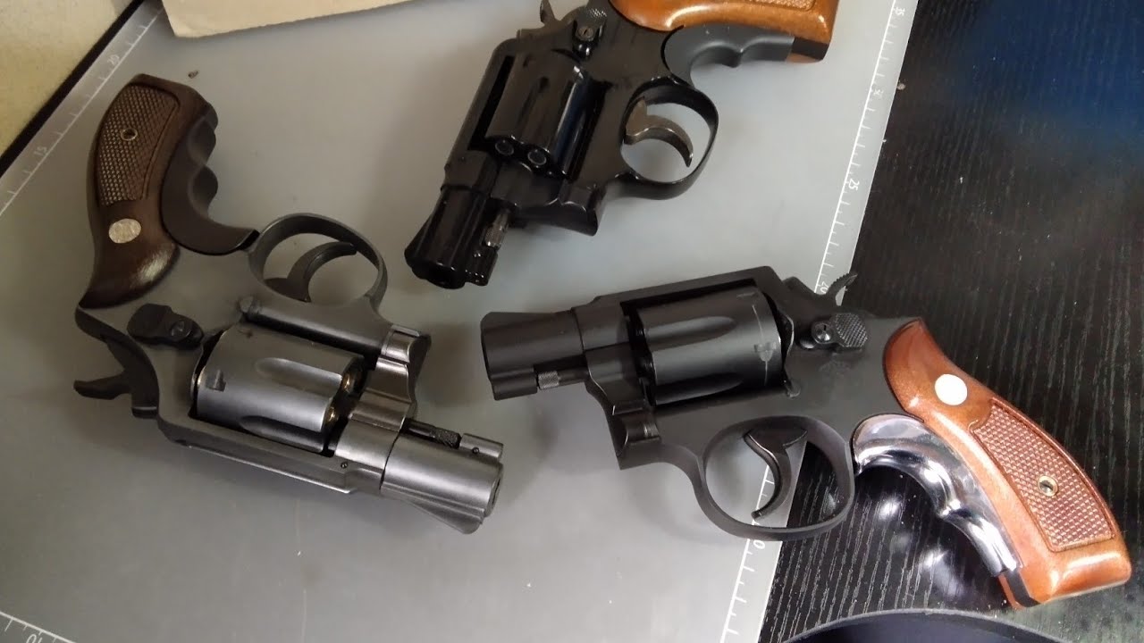 【エアガン】メーカー別 S&W M10　3丁比較動画