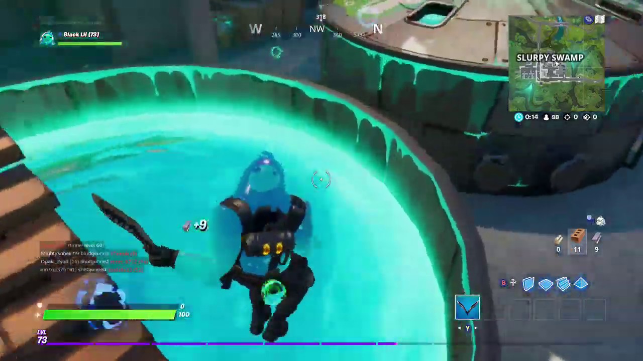 Fortnite -  Rippley vs Sludge transformation.