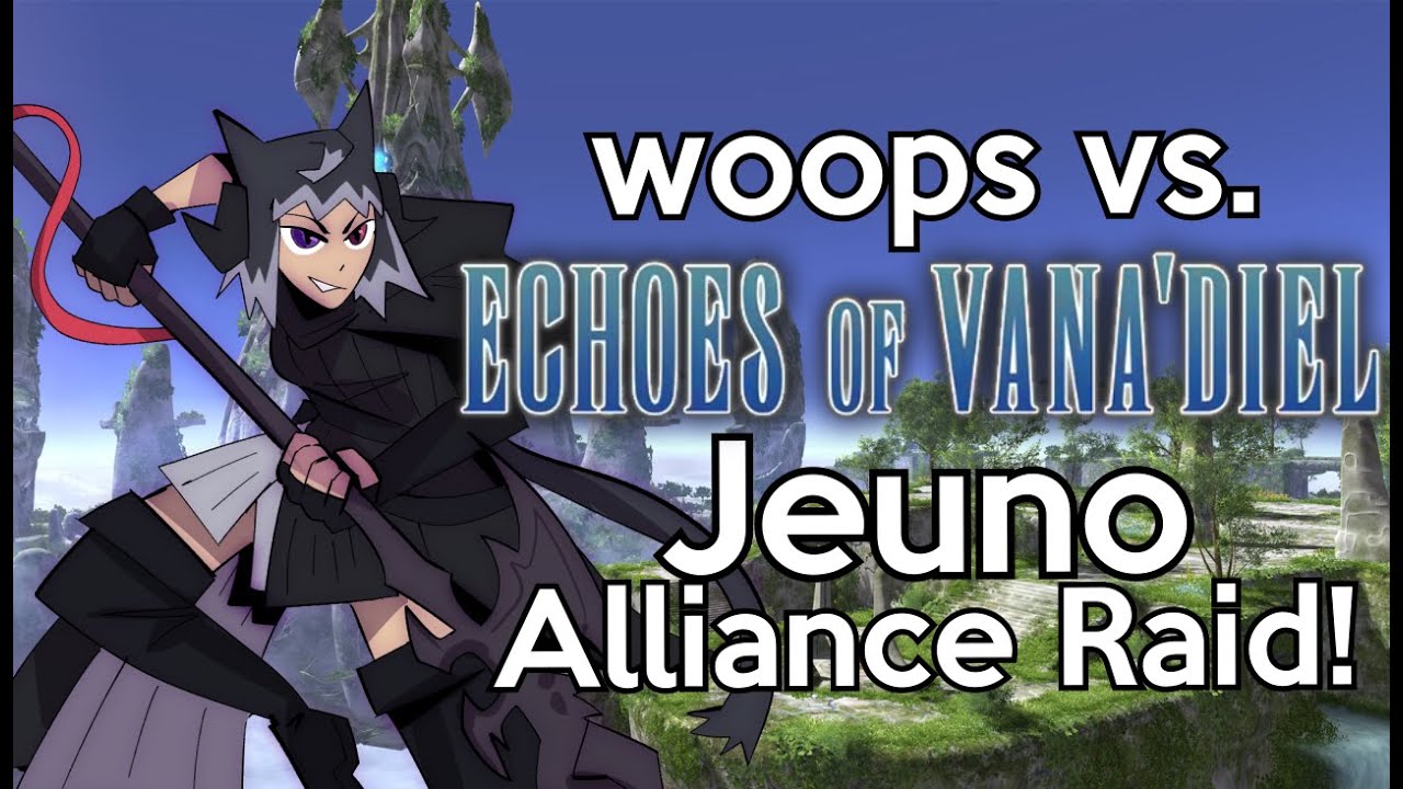 woops' 7.1 Alliance Raid Blind Reaction (Echoes of Vana'diel: Jeuno) - FFXIV Highlights #46