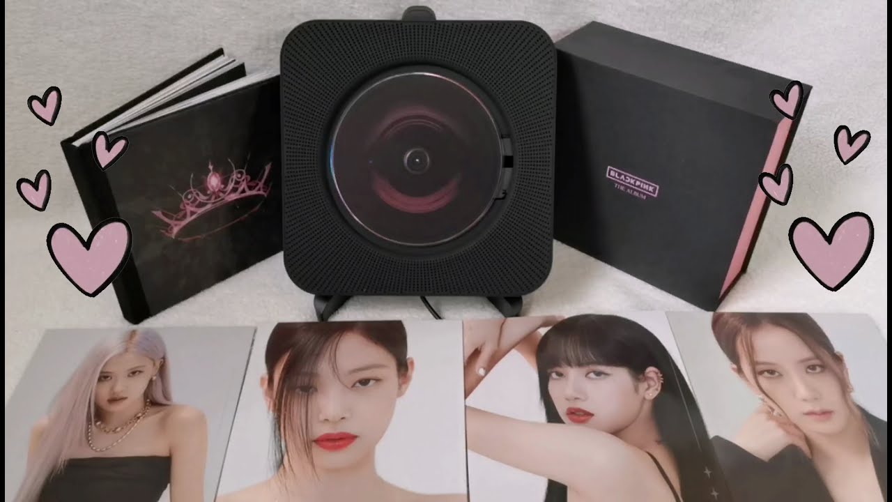Unboxing | Wall Mountable CD Player for my Blackpink : The Album CD 🖤💗