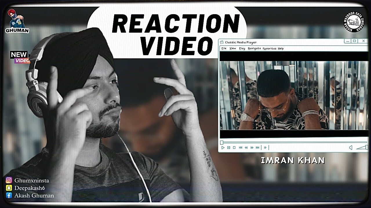 Reaction on Imran Khan - They Don't like it (Official Music Video)