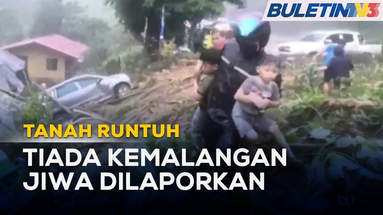 TANAH RUNTUH | Operasi Menyelamat Di Penampang Diteruskan