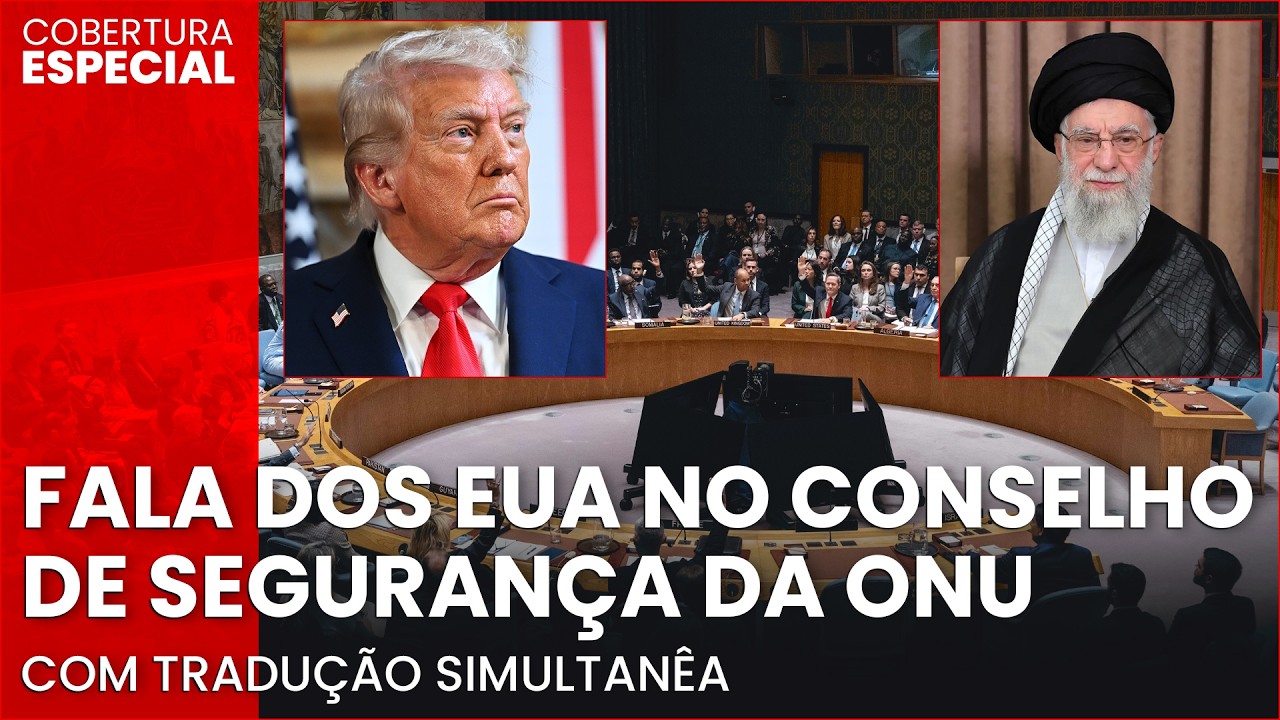 DUBLADO — EUA se pronuncia no conselho de segurança da ONU após ataque ao Irã