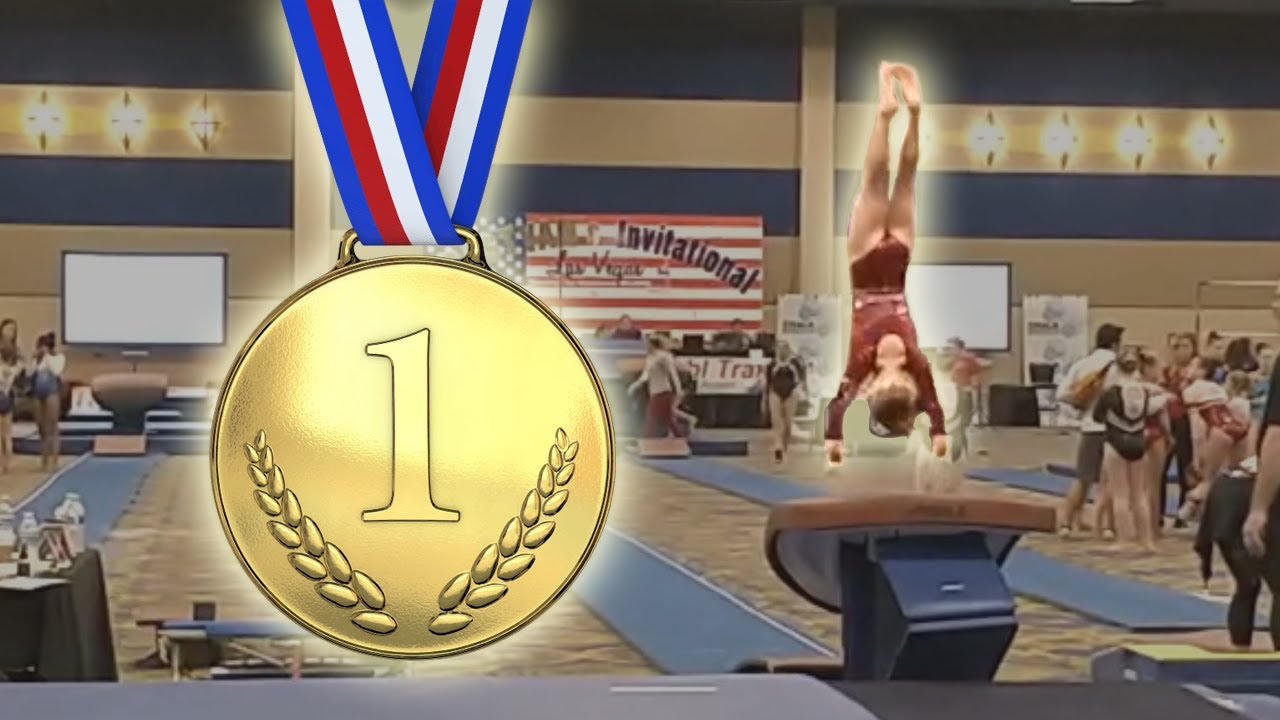 Vault Champion 3rd Xcel Gold Competition