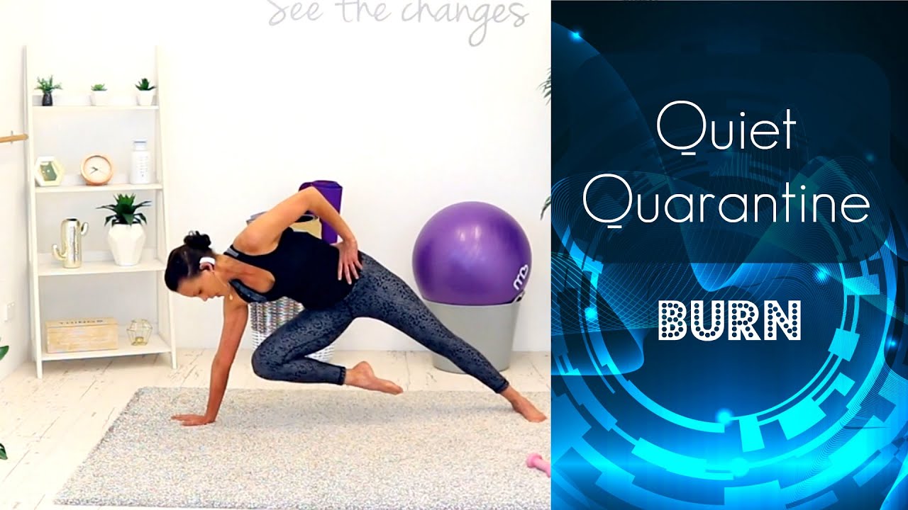 Cardio Toning Workout BARLATES BODY BLITZ Quiet Quarantine BURN