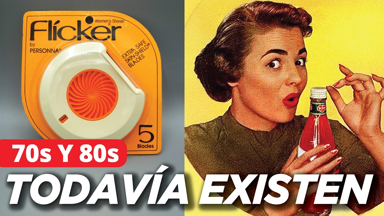 12 Productos RAROS de Los 70 y 80 Que Aún Usamos Hoy