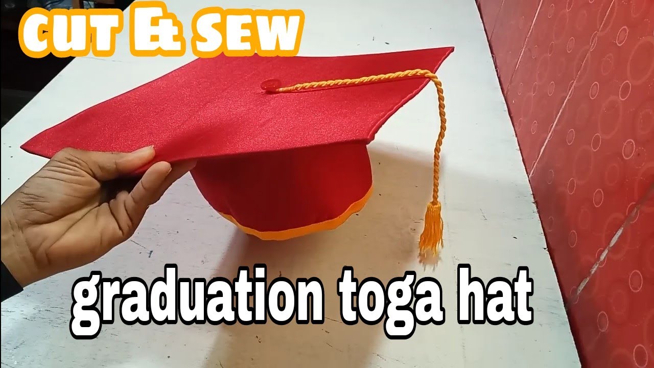 Making Graduation Toga Hat [Holy Child Academy]