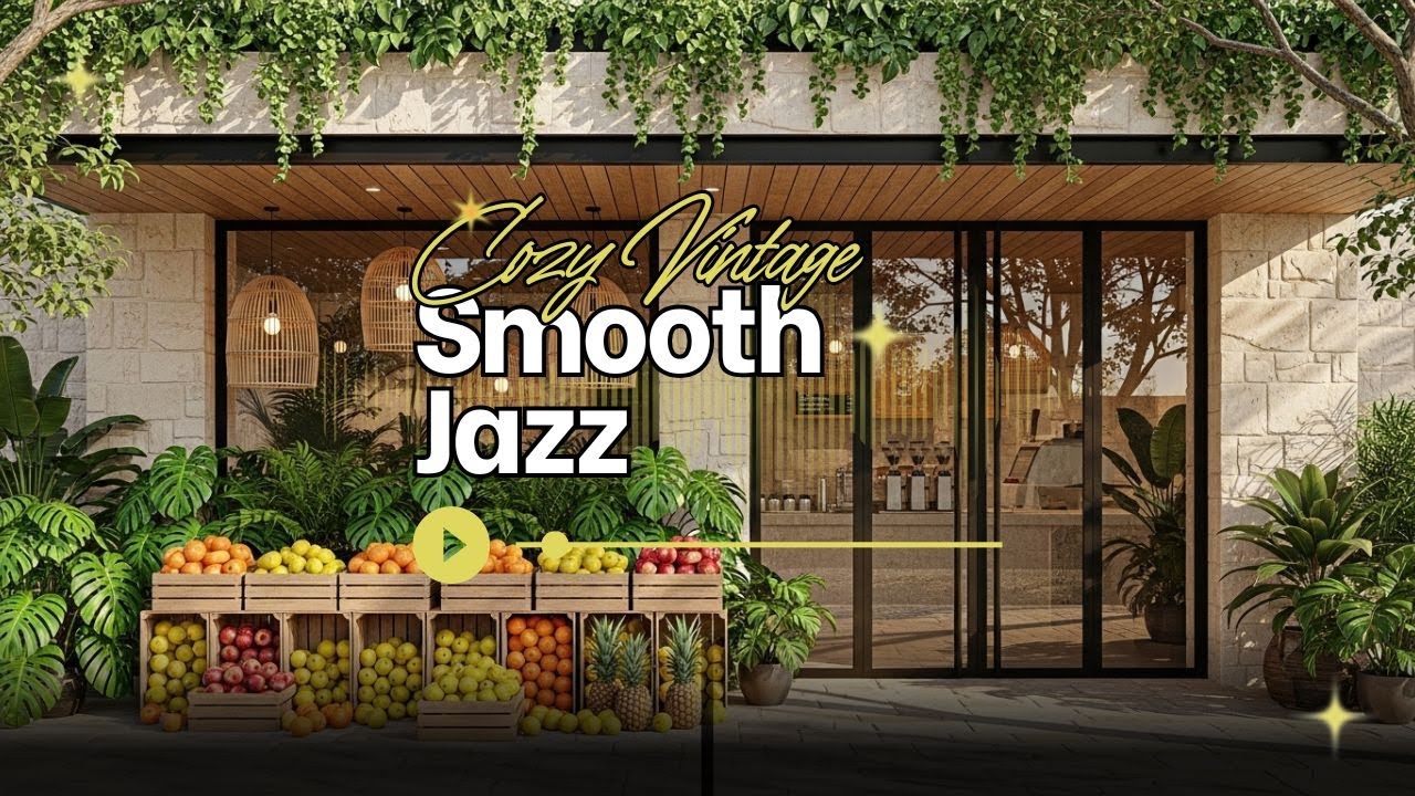 Vintage Street Corner Jazz Ambience - Smooth Piano Playlist for Coffee Time