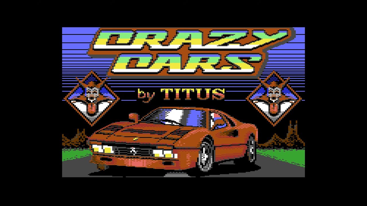 Commodore 64 Longplay [367] Crazy Cars (EU)