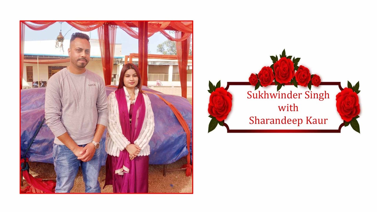 AI SONG #Aaja_bapu #mani_maan { SUKHWINDER SINGH WEDS SHARANDEEP KAUR } PLAY OF WEDDING