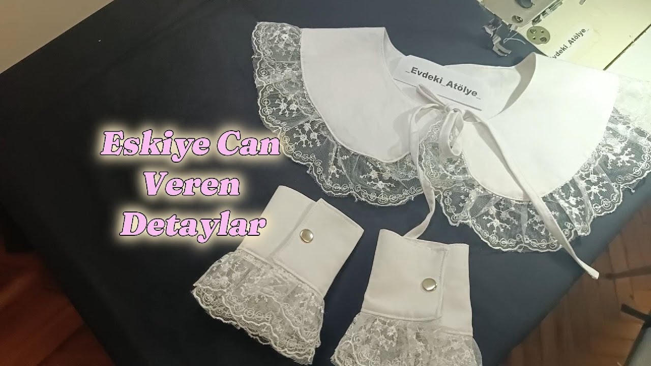 aksesuar yaka yapıyoruz..