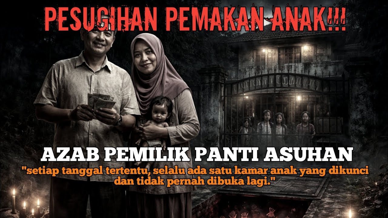 Azab Pemilik Panti Asuhan! Di Balik Senyum Dermawan Pasutri Ini Ada Pesugihan |Kisah inspirasi islam