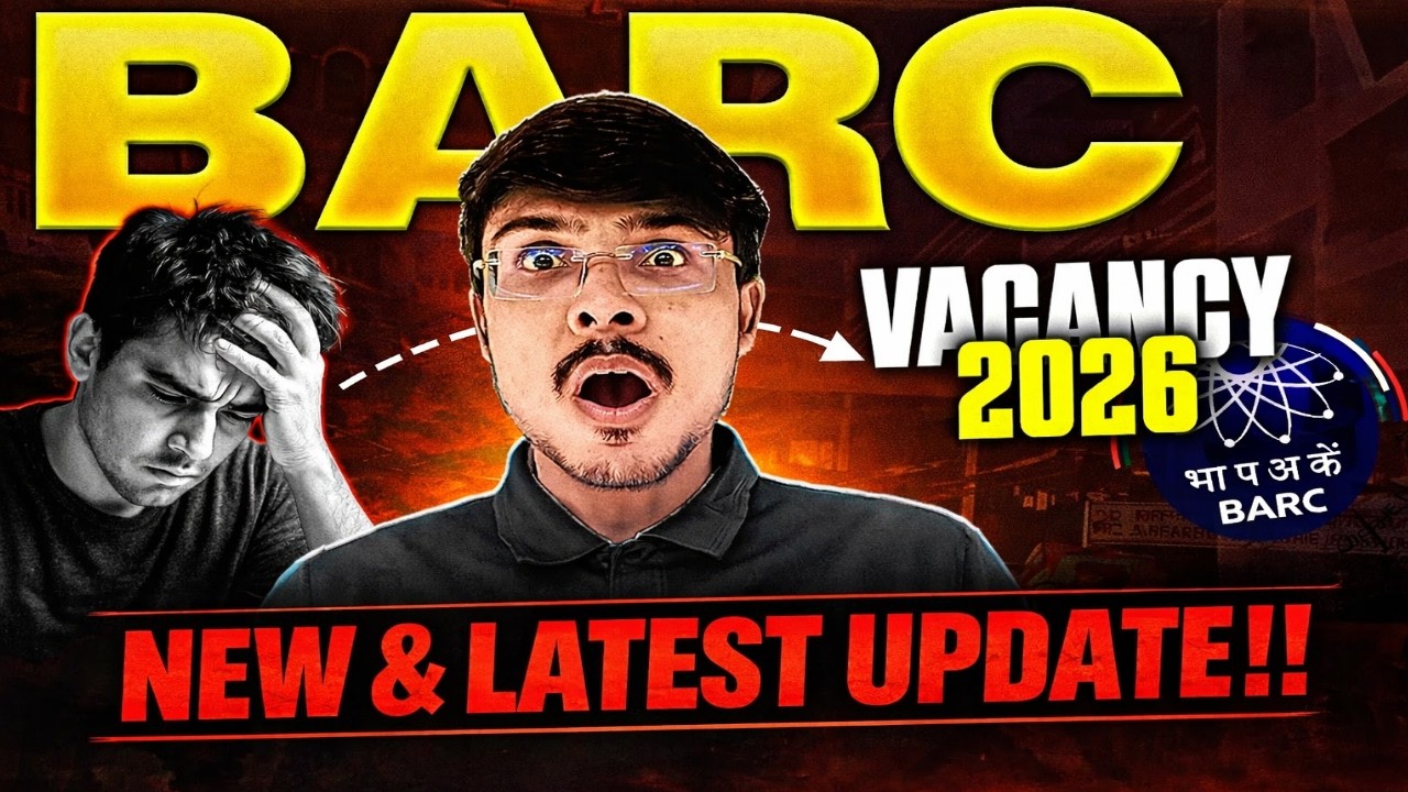 BARC Recruitment 2026 Admit Card Out Now | Download Link & Exam Date Update!