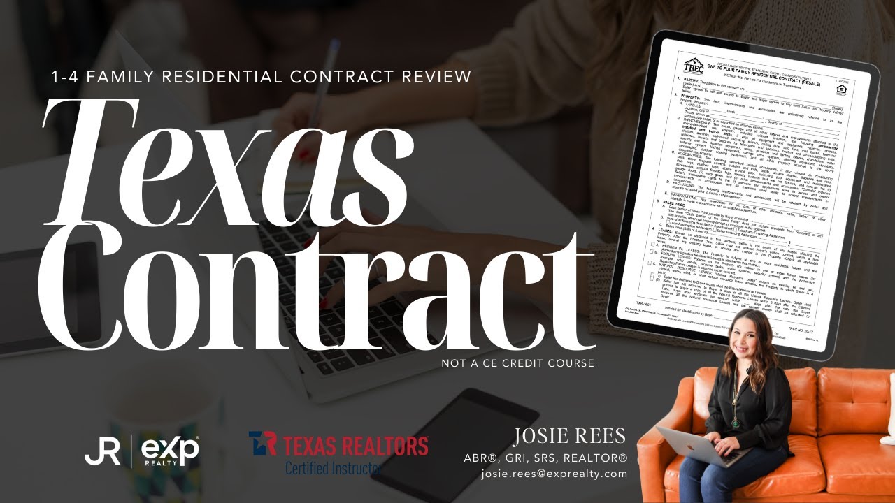 Step-by-Step | Texas Contracts: 1-4 Family Residential Contract Refresh