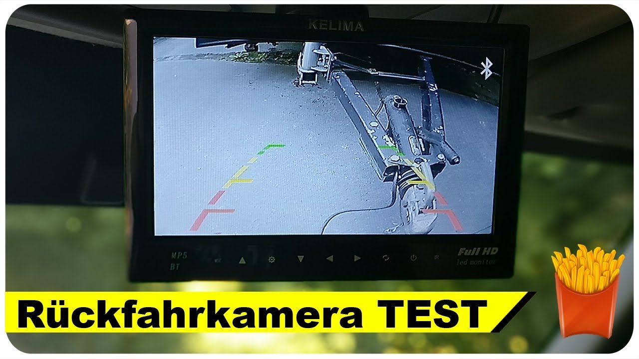 Rückfahrkamera einbauen beim Transporter oder Wohnmobil | Pommes Män