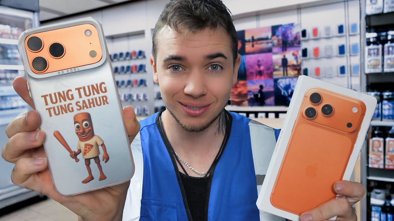 Achat du nouvel iPhone 17 pro Max dans l’Apple store [ Asmr ]