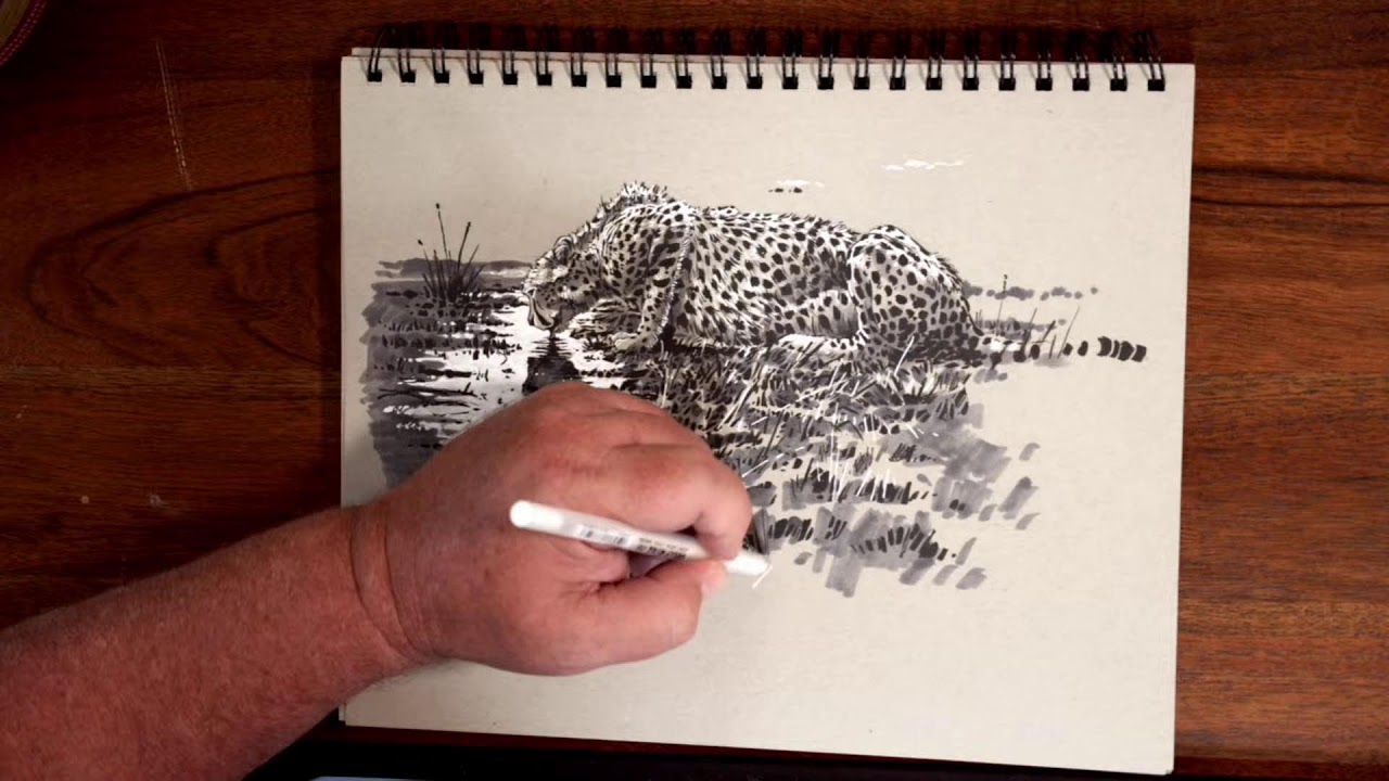 Live Stream: Pen & Ink Drawing