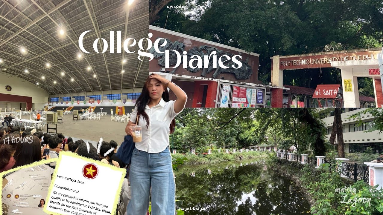 College diaries Ep.1- GRWM + Story time, 17 hours for enrollment, course REVEAL & unexpected moments
