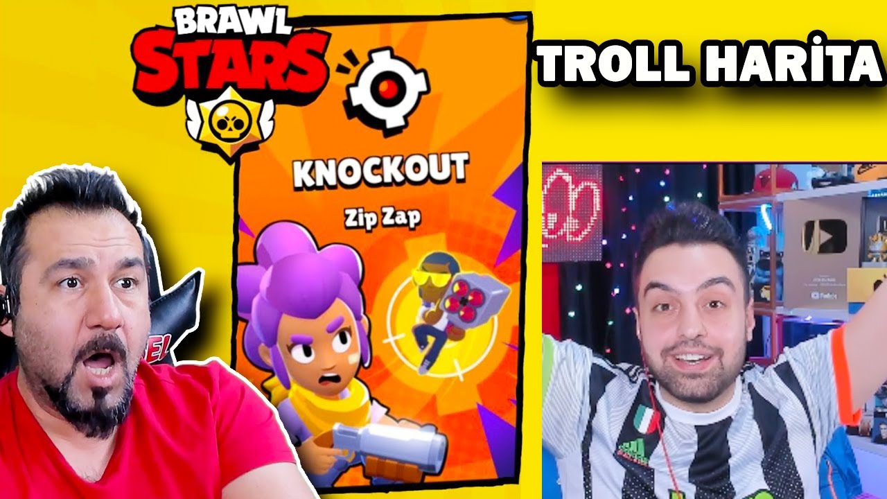 BRAWL STARS KNOCKOUT (nakavt) MODU ve TROLL HARİTALAR OYNADIK! | ÜMİDİYLE BRAWL STARS OYNUYORUZ