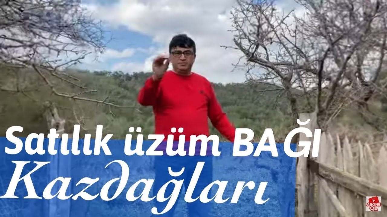 SATILDI.107-Kazdağlarında çok uygun üzüm bağı satılık 1.567 m2.Fiyat 195.000 TL